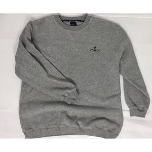 Mens Gray COWBOYS Sweatshirt | Size XL